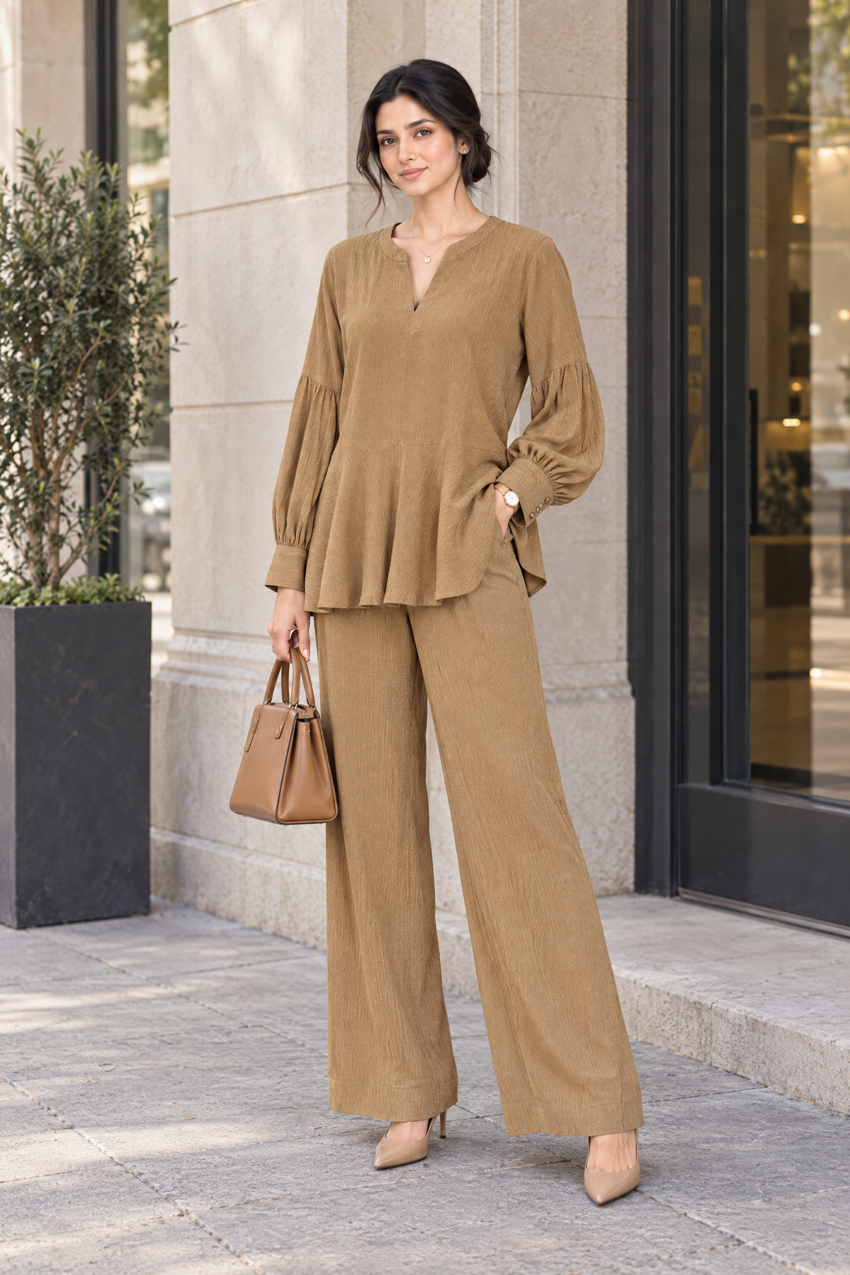 Brown Co-ord